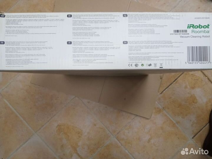 Робот пылесос irobot roomba 770