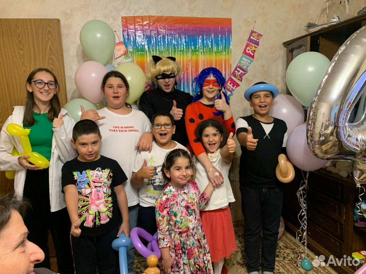 Аниматоры Леди Баг и Супер Кот