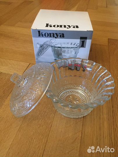 Сахарница Стекло