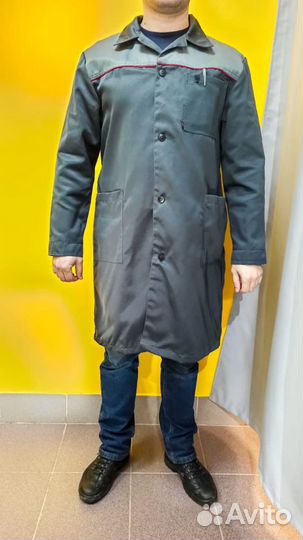 Халат рабочий мужской