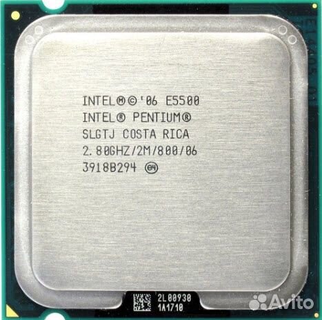 Процессор Intel Pentium E5500 2.8 GHz 800MHz 2Mb L