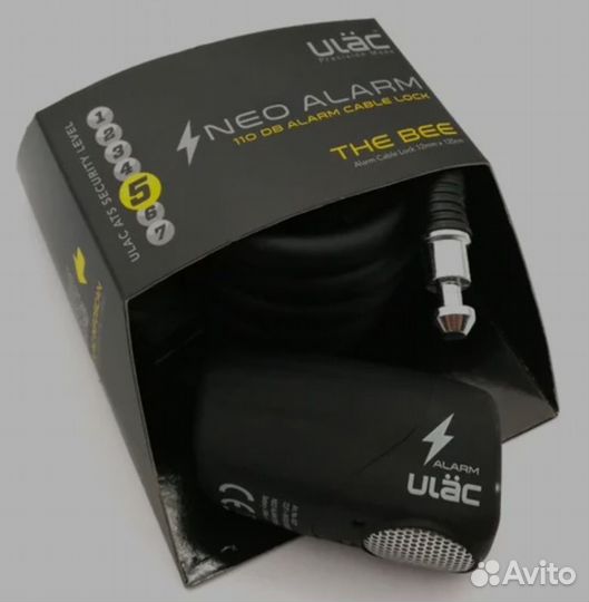 Замок велосипедный сигнализацией