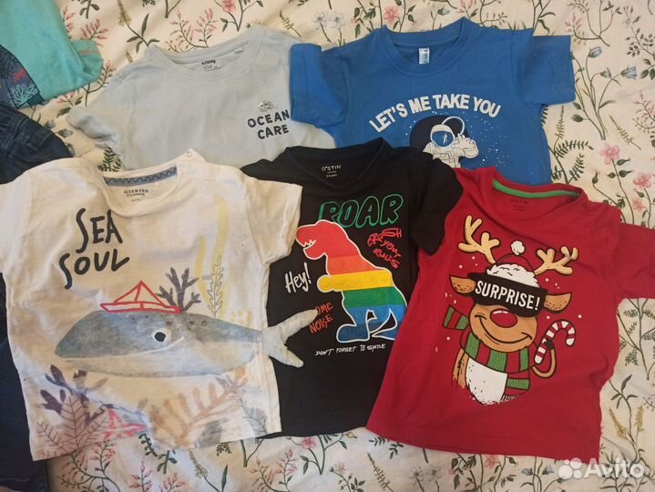 Пакет фирменных вещей для мальчика 98-104