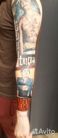 Тату, коррекция, разработка эскиза