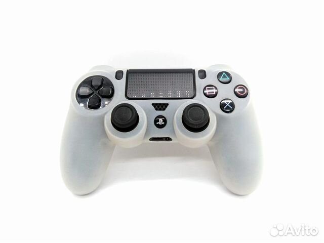 Чехол для Dualshock4 силиконовый (прозрачный)