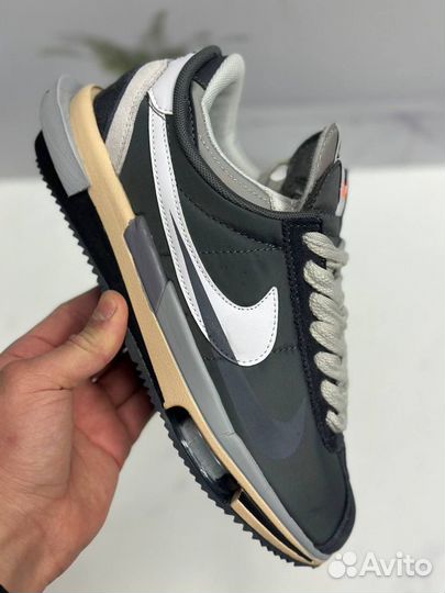 Кроссовки Nike Sacai x Cortez Grey