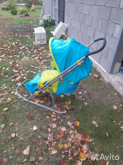 Коляска санки