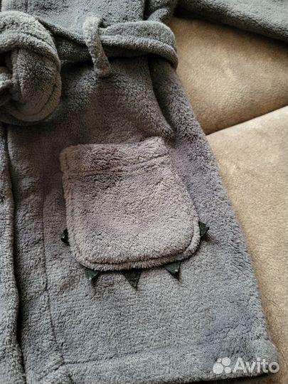 Детский махровый халат 92