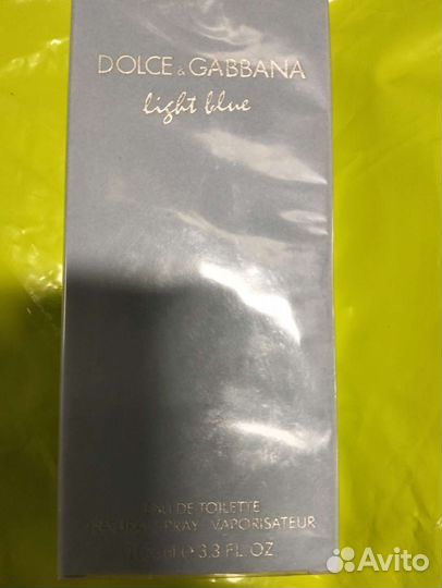 Туалетная вода light blue