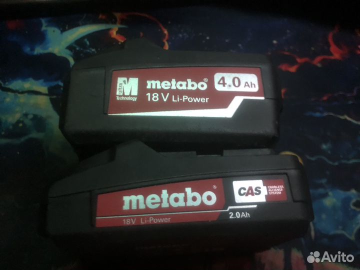 Аккумулятор для metabo