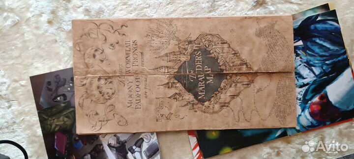 Карта мародеров Гарри Поттер