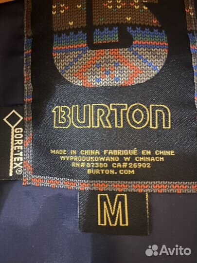 Burton сноубордическая куртка и штаны gore tex