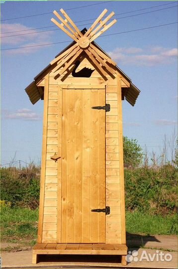 Уличный туалет с установкой Д525