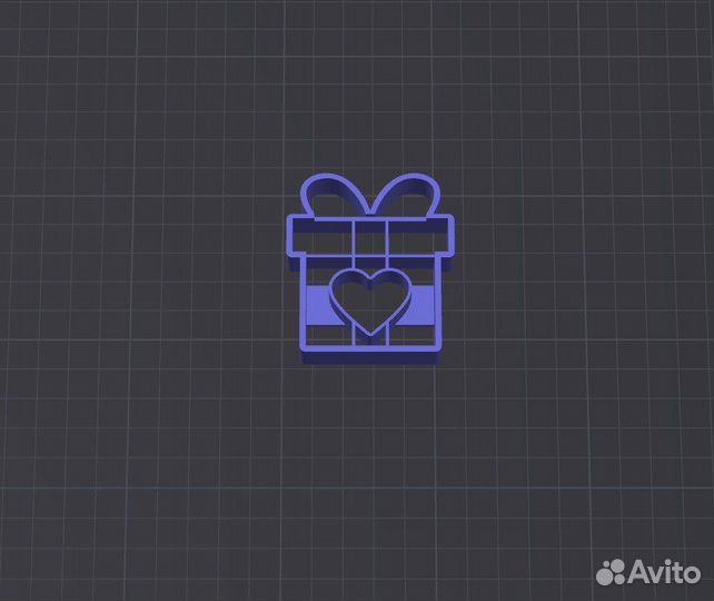 Форма для печенья. Вырубка для пряников 