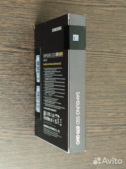 SSD Samsung 870 QVO 2000 гб (MZ-77Q2T0BW)
