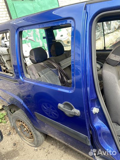 Дверь задняя правая сдвижная Fiat Doblo 1 05-15г