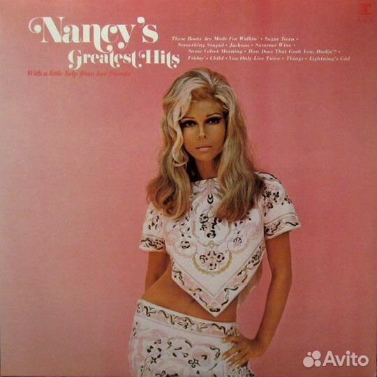 Nansy's Greatest Hits 1st press винил пластинка