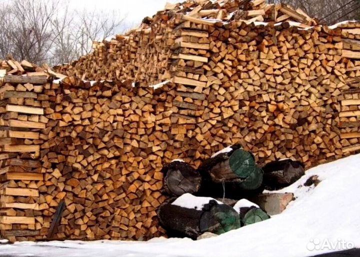 Дрова в чурках