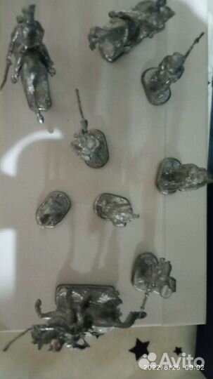 Оловяные солдатики ручной работы