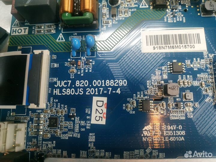 JUC7.820.00188290 HLS80JS от dexp F32D7000C