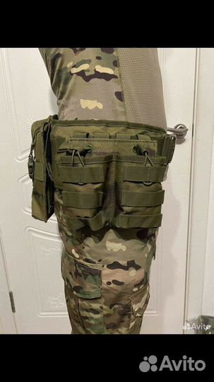 Поясная разгрузка тактический мох и мультикам