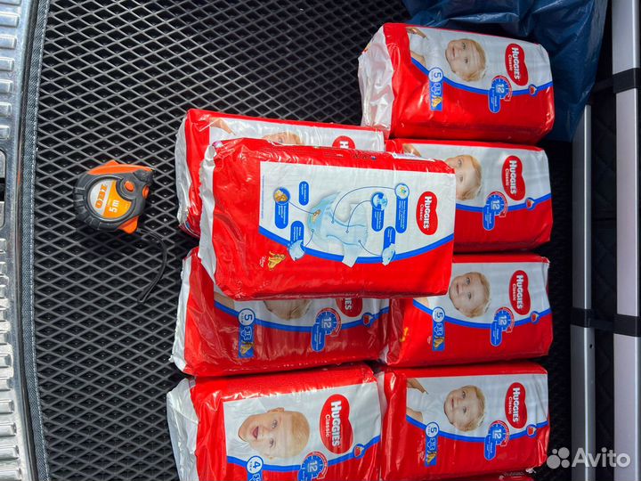 Памперсы детские 5