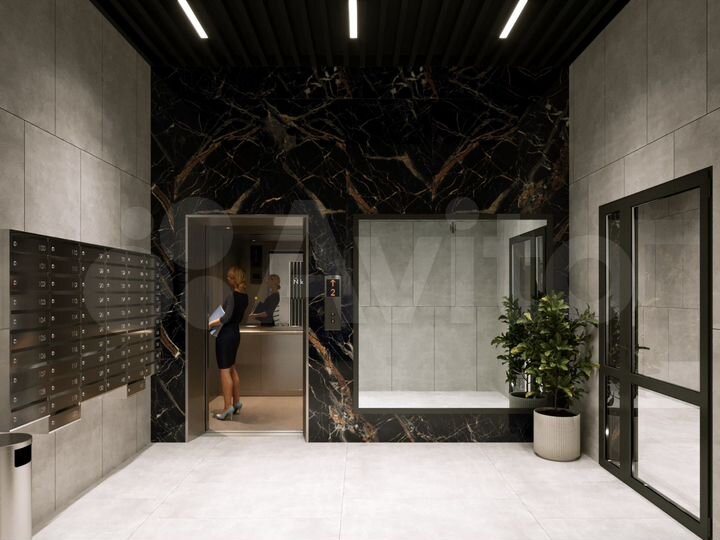 2-к. квартира, 69,5 м², 1/9 эт.