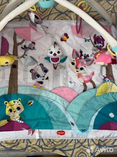 Развивающий коврик tiny love сказочный лес