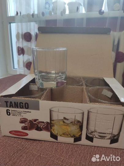 Стакан Танго для виски. Новые. 6шт