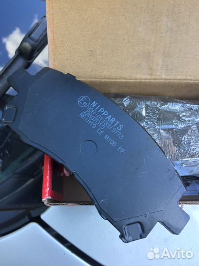 Тормозные колодки для Субару