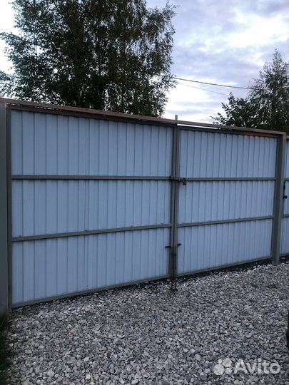 Секционные ворота бу