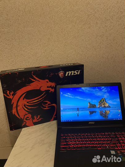 Ноутбук игровой MSI GP62M 7RDX(Leopard) - 1659RU