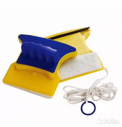 Магнитная щетка для мытья окон