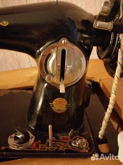 Швейная машина Подольск 1966г. Ретро антиквариат