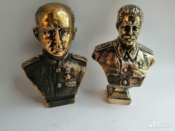 Бюст Лаврентий Берия Сталин Латунь