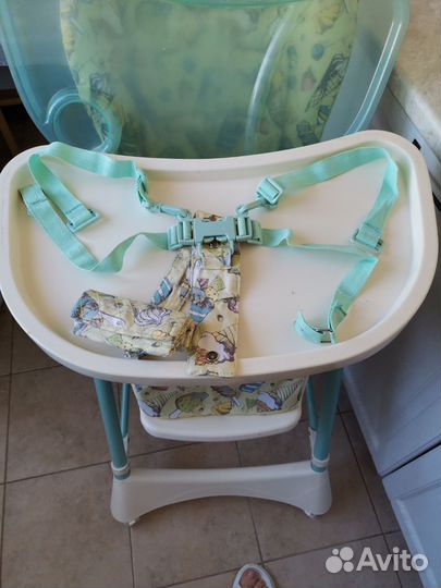 Стульчик для кормления happy baby v2