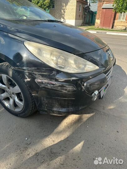 Peugeot 307 1.6 AT, 2007, битый, 160 000 км
