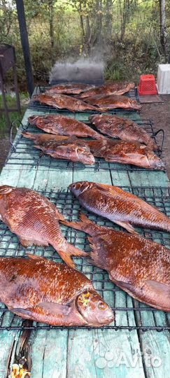 Рыба копчёная лещ
