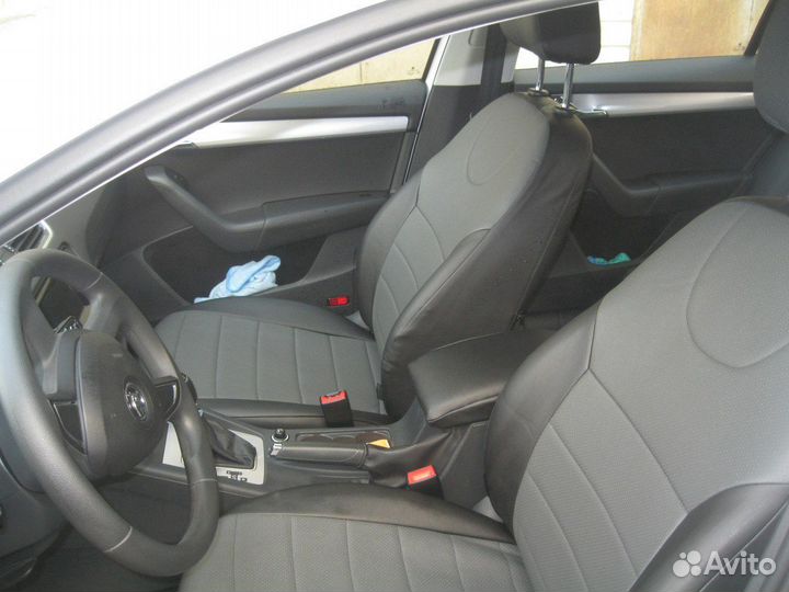 Авточехлы экокожа на Skoda Octavia A7 от Автопилот