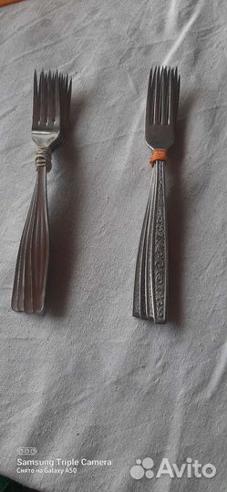 Ложки, ножи и вилки СССР, нержавейка