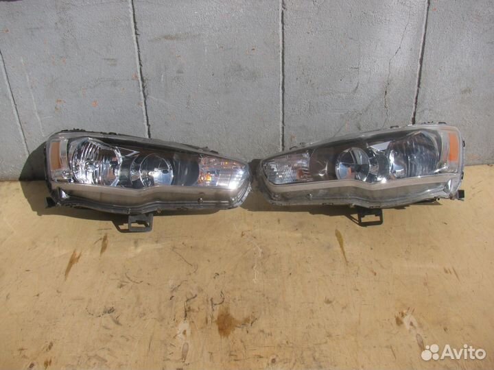 Фары Mitsubishi Lancer 10 галоген