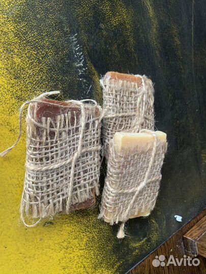 Натуральное мыло ручной работы из оливы. Греция