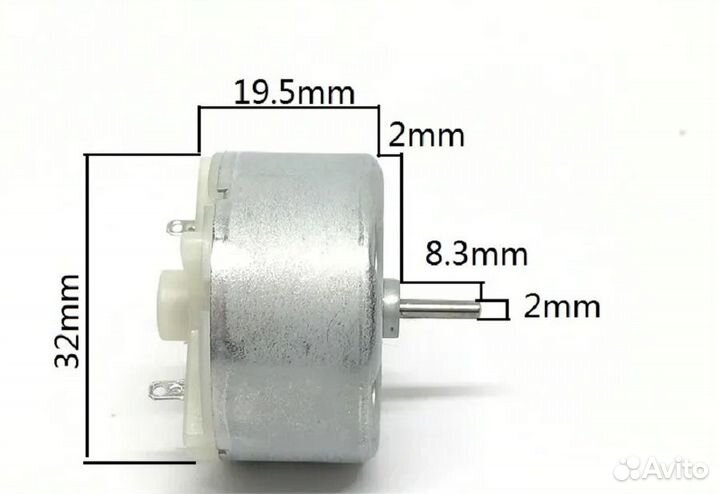 Моторчик 500TB-14415 YD090Y12 робот пылесоса