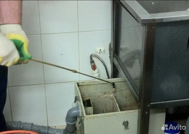Обезвреживание отходов жира, чистка жироуловителей