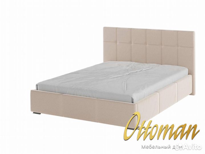 Кровать интерьерная 180 на 200 c матрасом