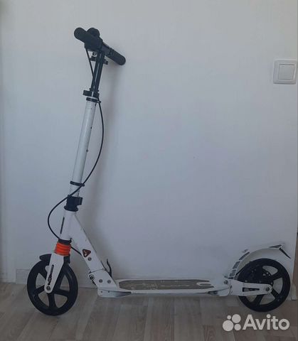 Самокат взрослый Urban scooter 200 белый