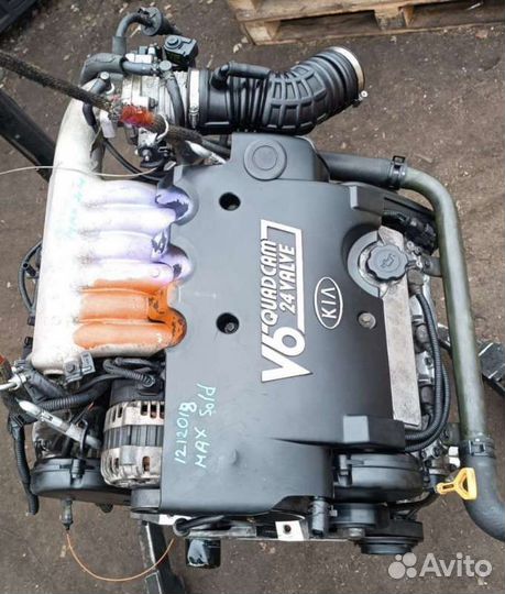 Двигатель KV6 Kia Carnival 1 2.5 Бензин