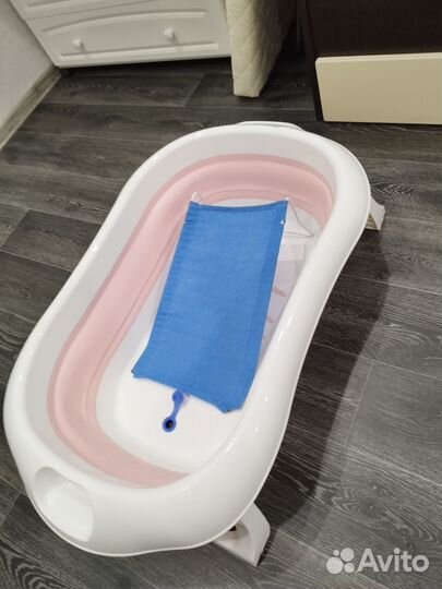 Ванночка для купания+горка для малыша