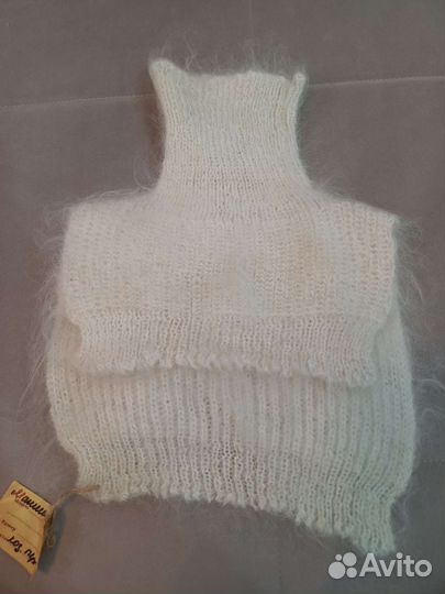 Манишка детская на козьем пуху