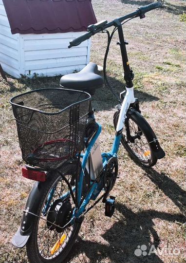 Электровелосипед складной бу